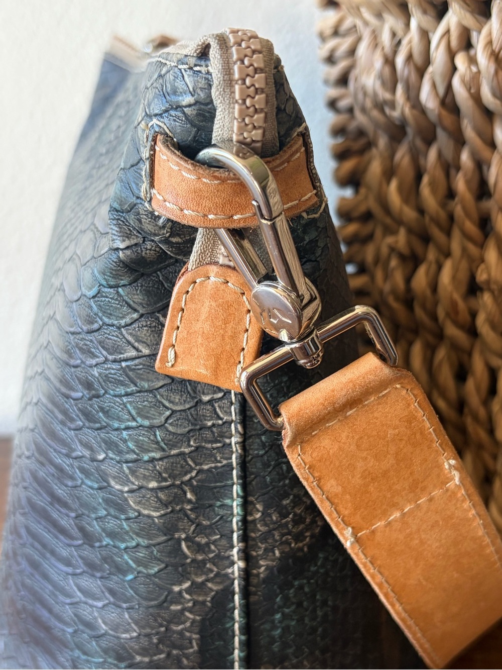 Consuela Rattler Wedge Crossbody - Picture 5 of 13